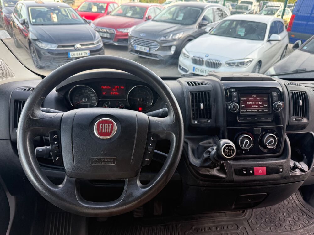 Ducato FOURGON 2.3 MJT 130CH 35 L CD CLIM - CROCHET D'ATTELAGE - GP 2015 occasion 27000 &Eacute;vreux