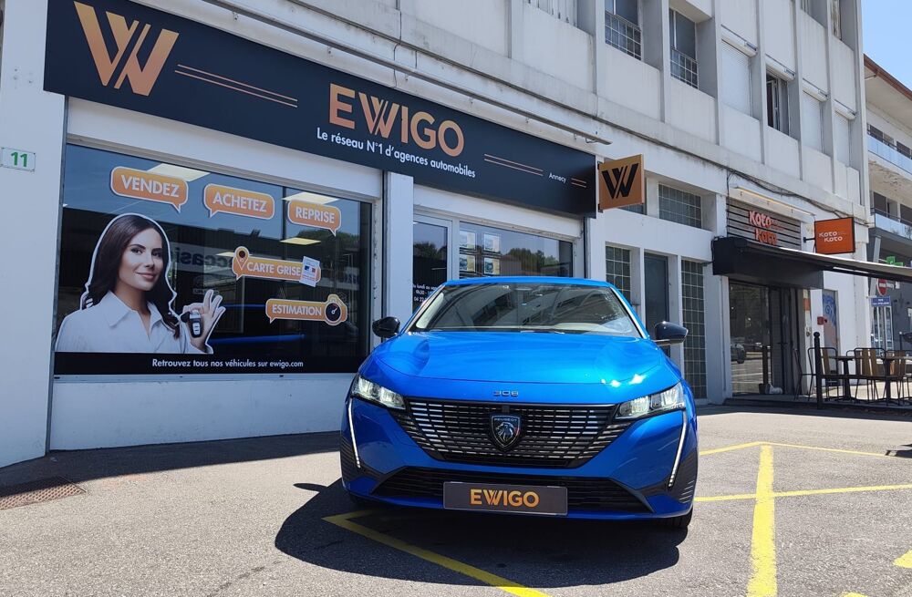 308 GENERATION-III 1.6 180cH HYBRID PHEV 12.4KWH ALLURE PACK E-E 2022 occasion 74600 Seynod