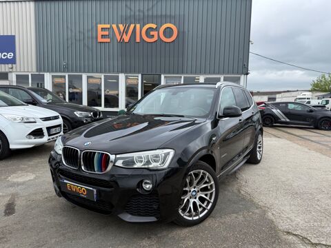 BMW X3 2.0 D 190CH M-SPORT XDRIVE BVA - TOIT OUVRANT - SIEGES AV CH 2016 occasion &Eacute;vreux 27000