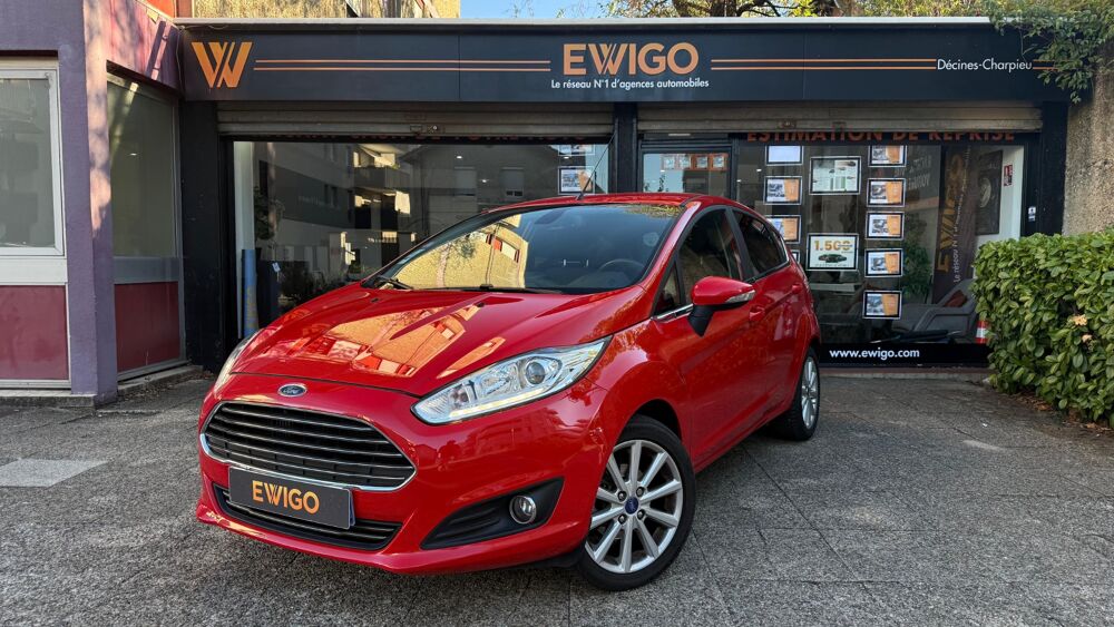 Fiesta 1.0 T ECOBOOST 100 TITANIUM - RADAR DE RECUL - FAIBLE KILOME 2015 occasion 69150 D&eacute;cines-Charpieu