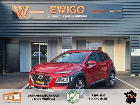 Hyundai Kona 1.6 CRDI 136 EXECUTIVE DCT BVA / SIEGES CUIR ELEC. CHAUFF. C 2019 occasion Saintes 17100