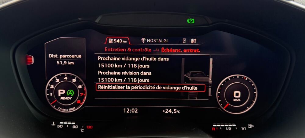 TT III (2) COUPE 40 TFSI 197 S LINE S TRONIC 7 + CARPLAY 2022 occasion 54000 Nancy