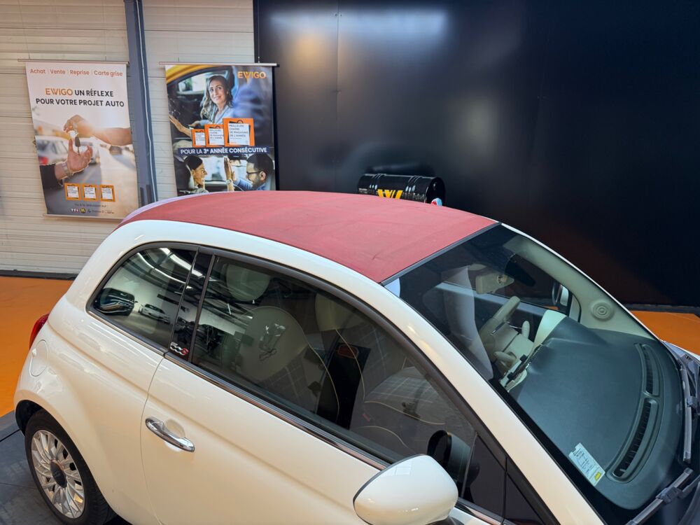 500 CABRIOLET 1.2 FINITION LOUNGE - RADAR DE RECUL - CLIMATISATI 2017 occasion 33320 Eysines