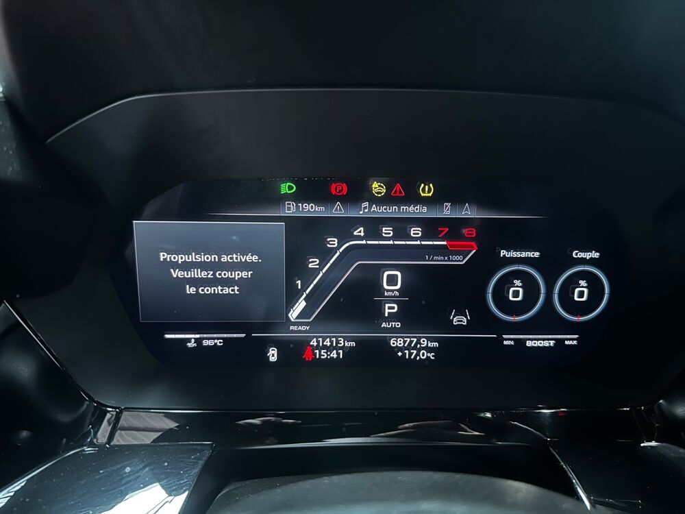 RS3 BERLINE 2.5 TFSI 400 QUATTRO S-TRONIC / B&O / TOIT OUVRANT / 2022 occasion 29000 Quimper