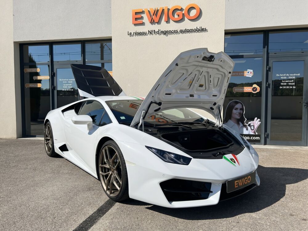 Huracan COUPE LP580-2 5.2 580ch - Entretien Lamborghini 2017 occasion 69420 Ampuis