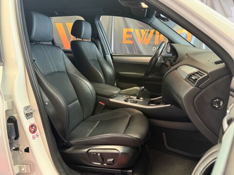 X3 2.0 D 190 Ch PACK M SPORT XDRIVE SIEGES CHAUFFANT / SIEGES E 2016 occasion 24750 Tr&eacute;lissac