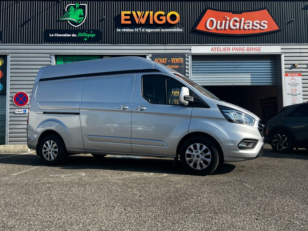 Transit Custom FOURGON 300 2.0 TDCI 170 CH L2H2 LONG PL-TA LIMITED BVA STAR 2018 occasion 47000 Agen