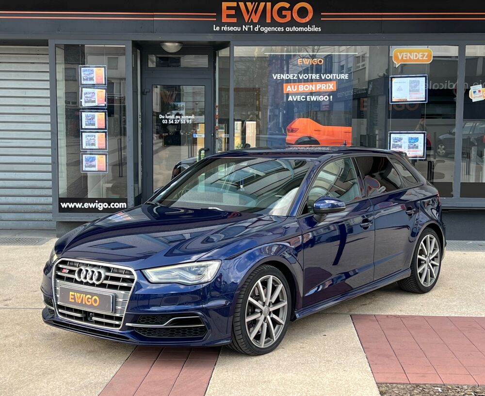 S3 SPORTBACK 2.0 TFSI 300ch QUATTRO S-TRONIC - EXCELLENT &Eacute;TAT 2014 occasion 57600 Forbach