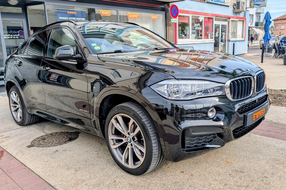 X6 30D 258ch M SPORT XDRIVE BVA - ENTRETIEN BMW - TOIT OUVRANT 2017 occasion 57600 Forbach