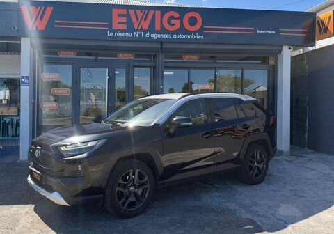 Toyota RAV 4 2.5 222H 175 FULL-HYBRID BLACK EDITION AWD-I + CAMERA + CARP 2022 occasion Saint-Pierre 97410