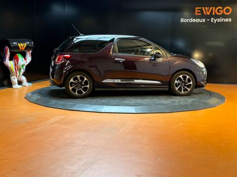 DS3 1.2 PURETECH 110 S&S EAT6 So Chic / CARPLAY / BLUETOOTH / R&Eacute; 2016 occasion 33320 Eysines