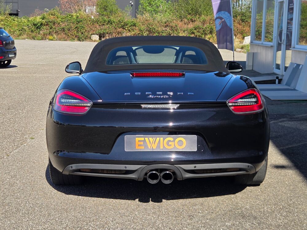 Boxster 2.7 265 BLACK EDITION PDK PSE ENTRETIEN PORSCHE 2015 occasion 68170 Rixheim