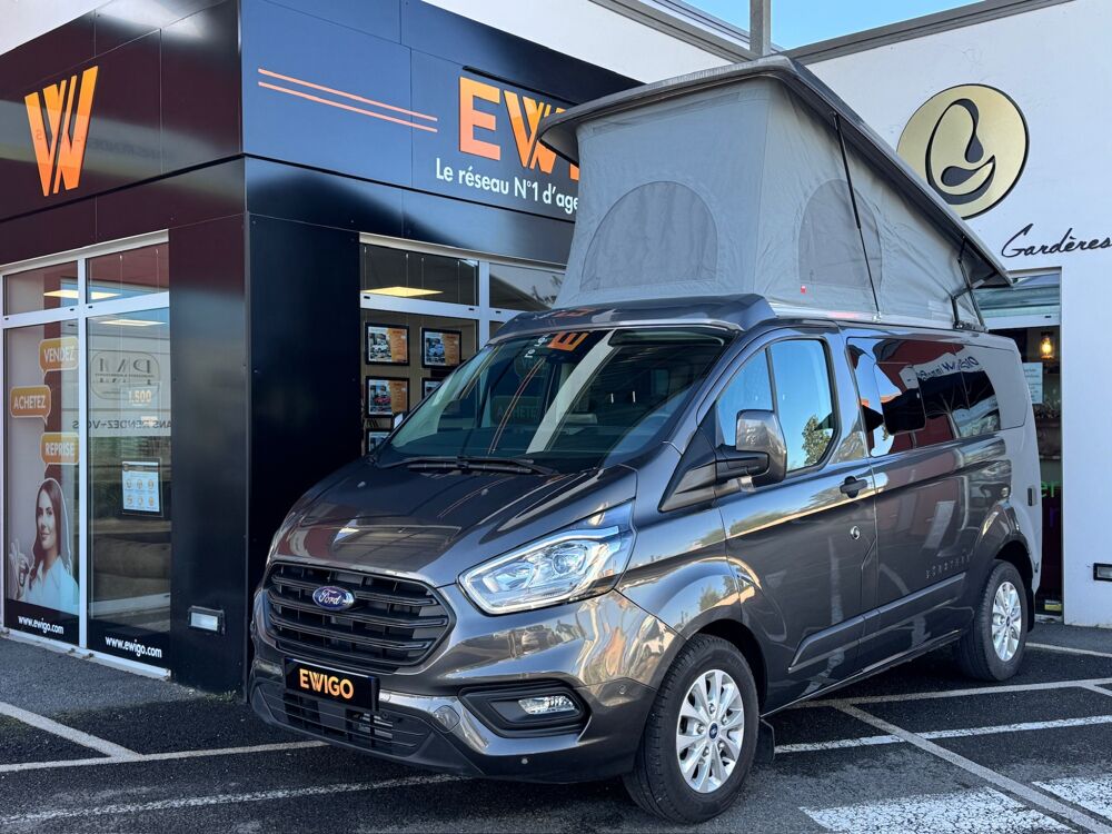 Transit Custom B&Uuml;RSTNER VAN AM&Eacute;NAG&Eacute; - 2.0 ECOBLUE 130 CH - CARAVANING 2024 occasion 64320 Idron