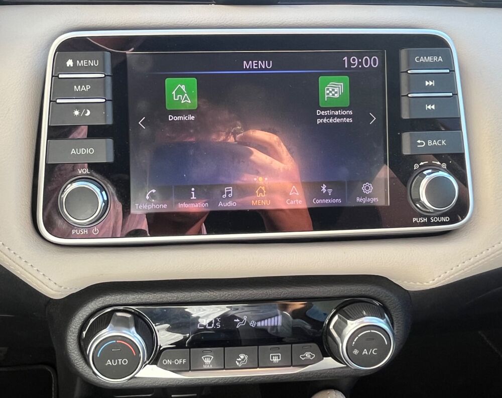 Micra 1.5 dci 90 TEKNA + CAM&Eacute;RA + CARPLAY + R&Eacute;GULATEUR + LINE ASSI 2019 occasion 54000 Nancy