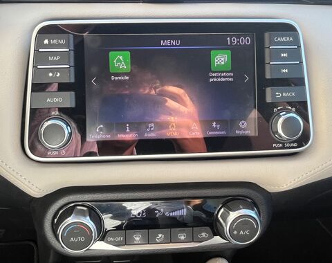 Micra 1.5 dci 90 TEKNA + CAM&Eacute;RA + CARPLAY + R&Eacute;GULATEUR + LINE ASSI 2019 occasion 54000 Nancy