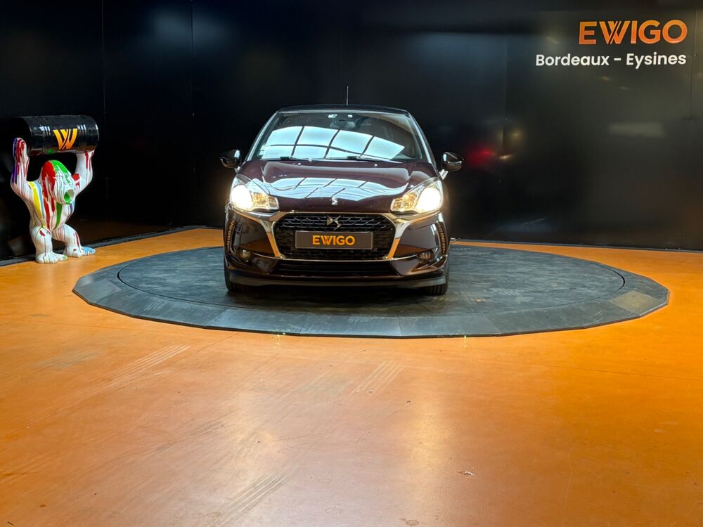 DS3 1.2 PURETECH 110 S&S EAT6 So Chic / CARPLAY / BLUETOOTH / R&Eacute; 2016 occasion 33320 Eysines