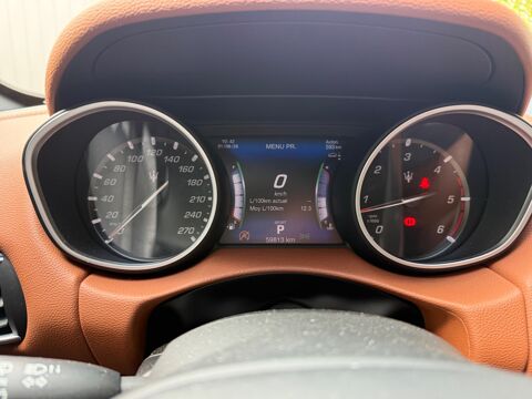 Levante 3.0 D 275Ch GRANSPORT NERISSIMO BVA - SUSPENSION PILOTE - V8 2017 occasion 76150 Saint-Jean-du-Cardonnay
