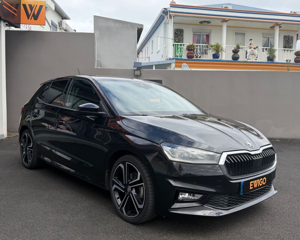 Fabia IV 1.5 TSI 150 BLACK EDITION DSG7 + CAMERA + CARPLAY + 1&Egrave;RE 2022 occasion 97410 Saint-Pierre