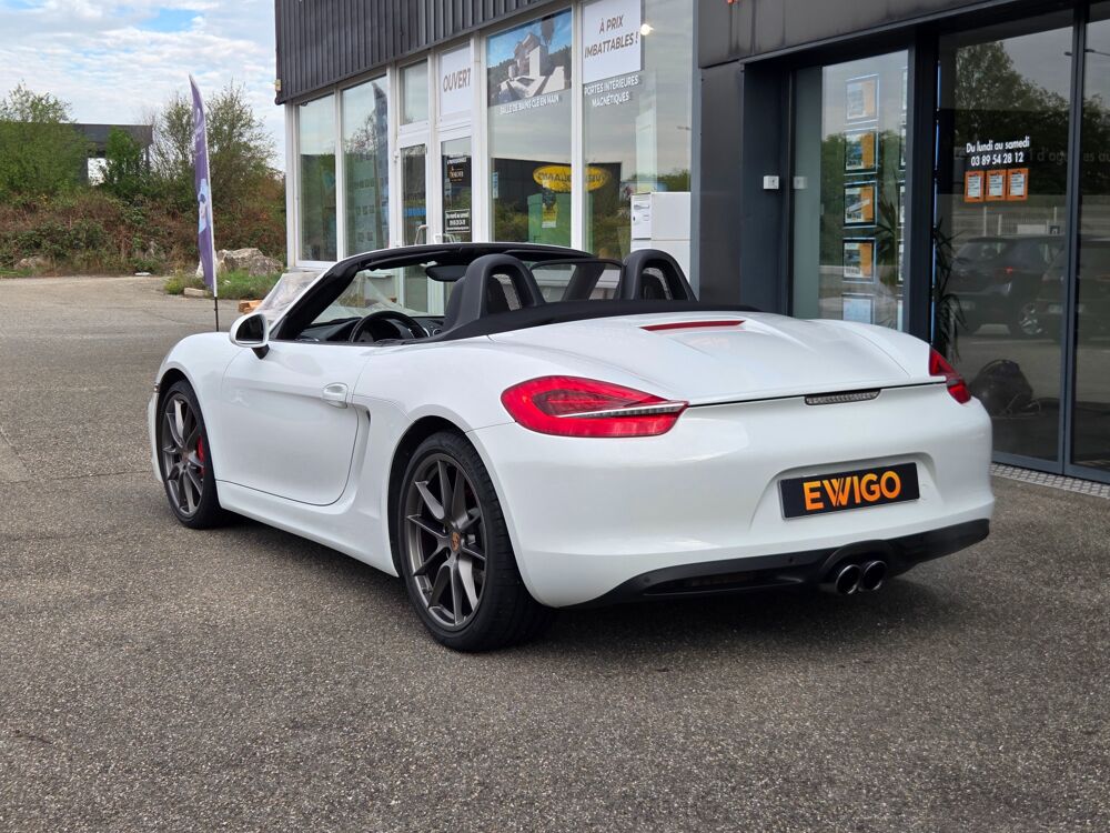 Boxster S 981 3.4 315 cv PDK BVA - PSE - PACK CHRONO - SIEGES CHAUFF 2013 occasion 68170 Rixheim