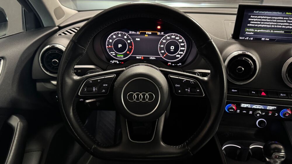 A3 SPORTBACK 1.5 TFSI CoD 150ch S-TRONIC 7 DESIGN LUXE 2017 occasion 34430 Saint-Jean-de-V&eacute;das