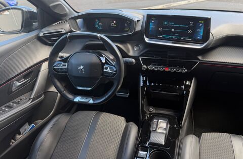 208 II 136 GT PACK 50 KWH + CAMERA 360&deg; + CARPLAY + ACCES MAINS 2022 occasion 97410 Saint-Pierre