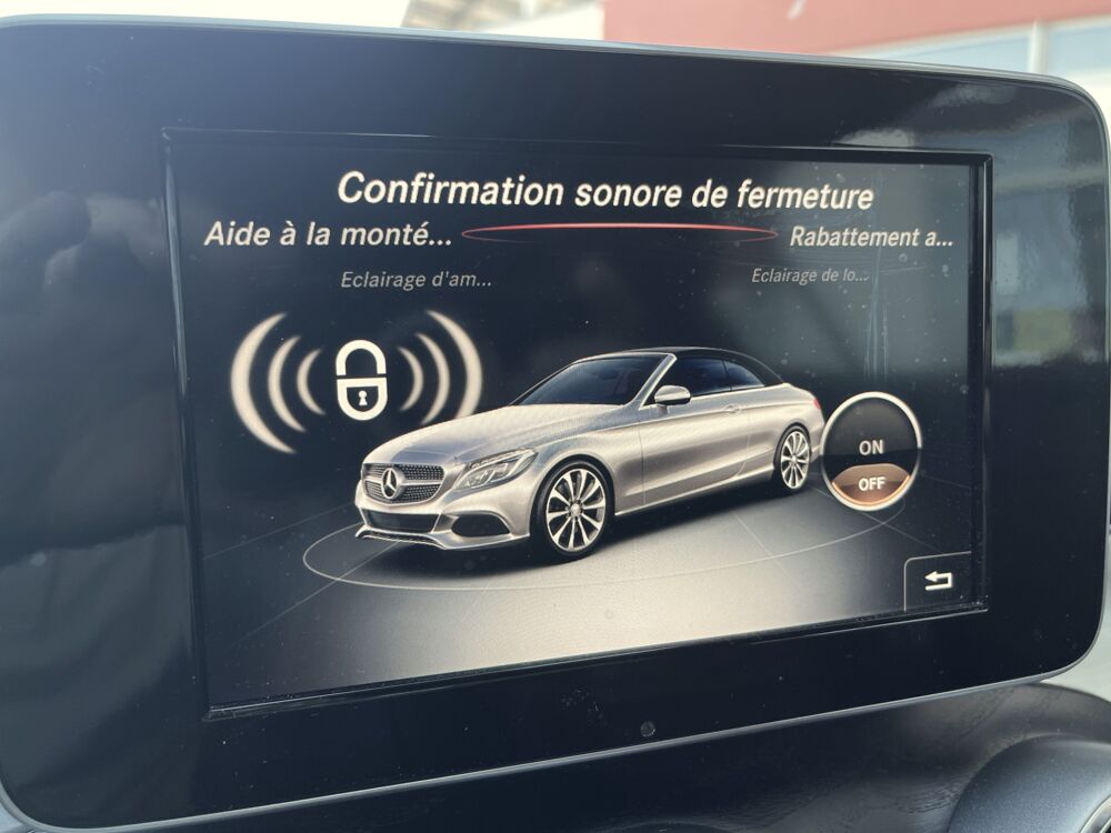 Classe C CABRIOLET 220 D 170 ch SPORTLINE 9G-TRONIC 2017 occasion 64320 Idron