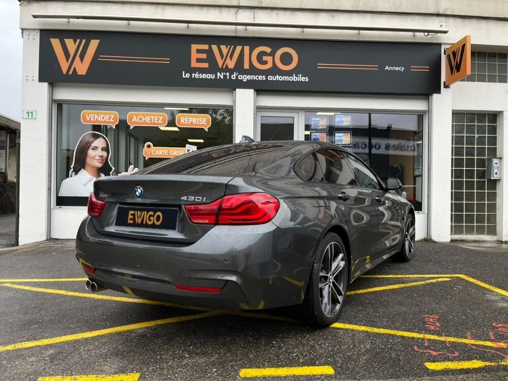 S&eacute;rie 4 GRAN-COUPE 2.0 430 I 250 M-SPORT XDRIVE BVA / HUD / SI&Egrave;GES &Eacute; 2018 occasion 74600 Seynod