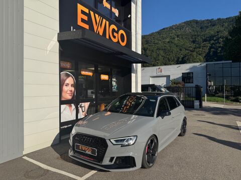 Audi RS3 SPORTBACK 2.5L TFSI 400ch QUATTRO - PAS DE MALUS - TOIT OUVR 2019 occasion Le Versoud 38420