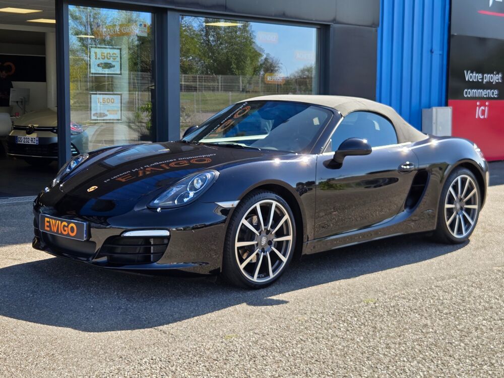 Boxster 2.7 265 BLACK EDITION PDK PSE ENTRETIEN PORSCHE 2015 occasion 68170 Rixheim