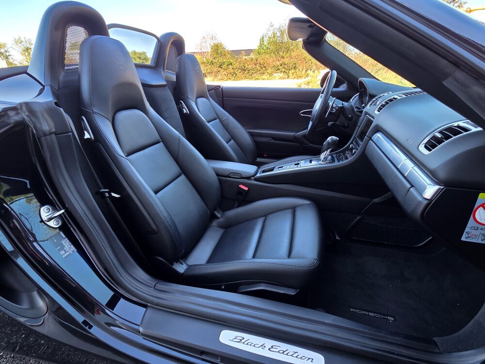 Boxster 2.7 265 BLACK EDITION PDK PSE ENTRETIEN PORSCHE 2015 occasion 68170 Rixheim