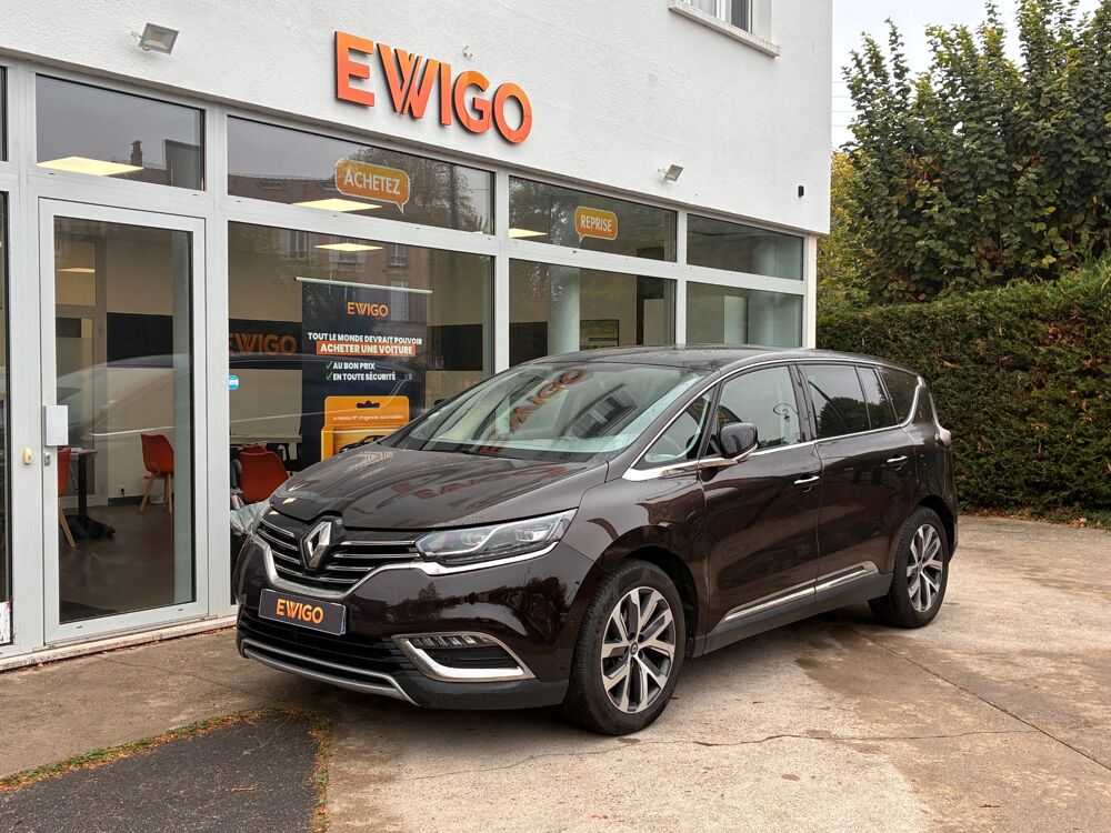 Espace Renault V 1,6 DCI 160 CH EDC initial paris 7 places 2015 occasion 94370 Sucy-en-Brie