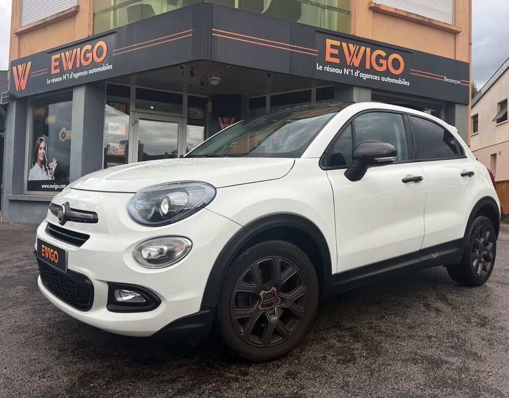 500 X 1.6 MJT 120 S-DESIGN 4X2 DCT BVA TOIT OUVRANT CARPLAY 2018 occasion 25000 Besan&ccedil;on