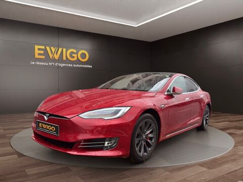 Tesla Model S P100D LUDICROUS 772CV 4WD / SMART AIR / CUIR BLANC VENTILE / 2019 occasion Seynod 74600