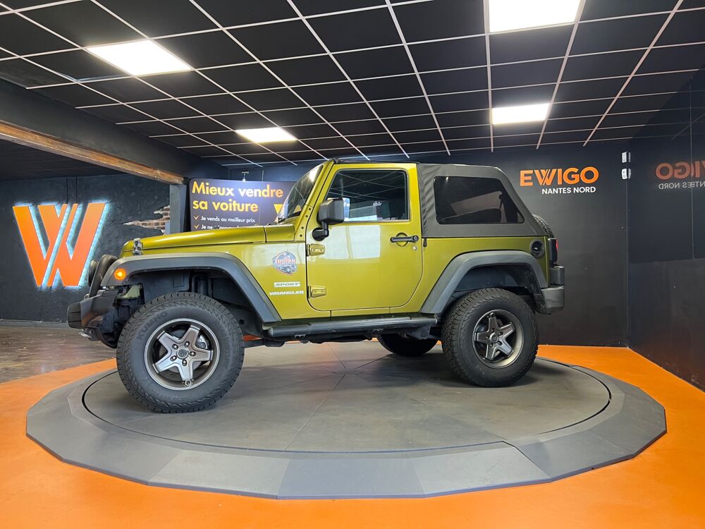 Wrangler 2.8 CRD 175 RUBICON AWD // HARD TOP DUR // PORTES SAHARA // 2007 occasion 44300 Nantes