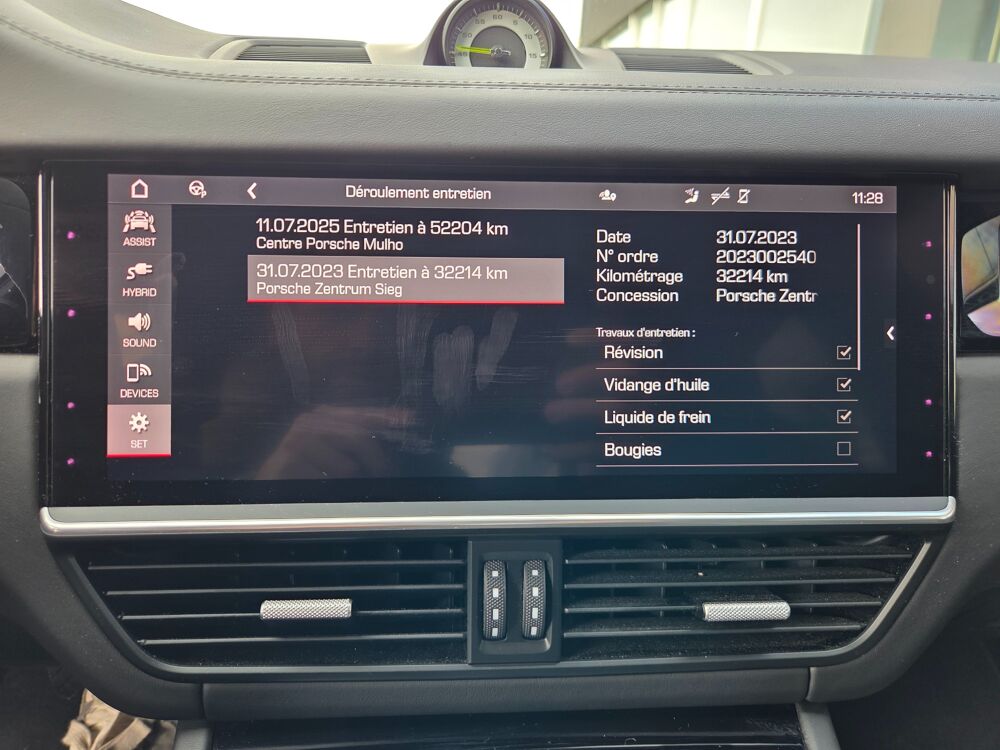 Cayenne 3.0 E-HYBRID 462H 340 PHEV 17,9 KWH PACK SPORT ALL&Eacute;G&Eacute; Carbon 2021 occasion 68170 Rixheim