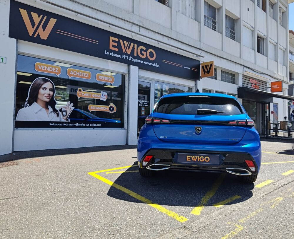 308 GENERATION-III 1.6 180cH HYBRID PHEV 12.4KWH ALLURE PACK E-E 2022 occasion 74600 Seynod