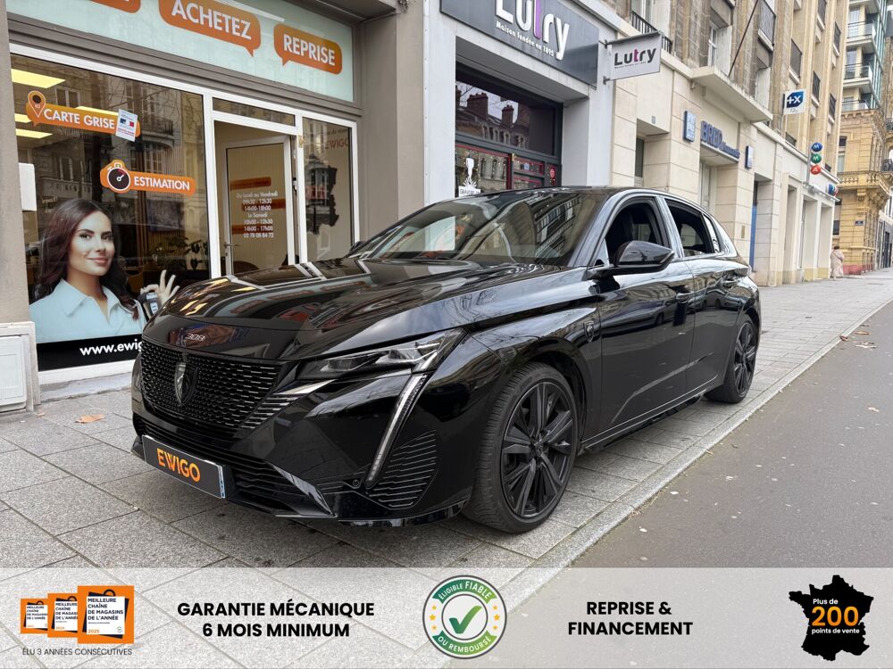 308 III 1.2 PURETECH 130 GT PACK EAT BVA PREMIERE MAIN COURROIE 2022 occasion 76600 Le Havre