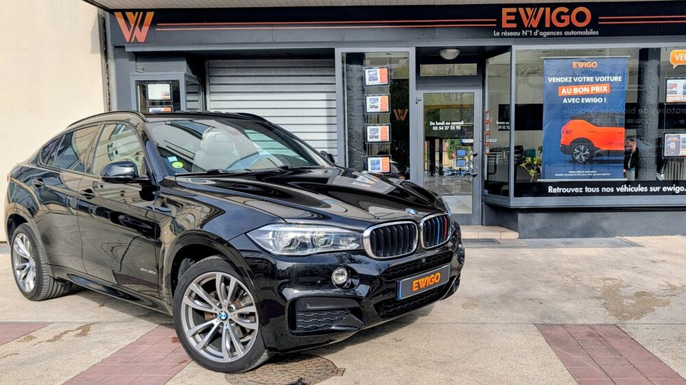 X6 30D 258ch M SPORT XDRIVE BVA - ENTRETIEN BMW - TOIT OUVRANT 2017 occasion 57600 Forbach