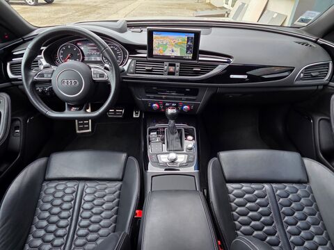 RS6 AVANT 4.0 TFSI 605 ch PERFORMANCE QUATTRO Gris Argent Fleure 2017 occasion 68170 Rixheim