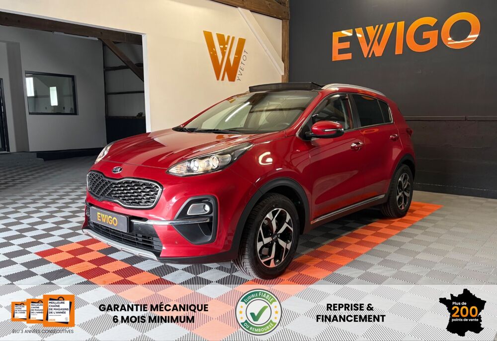 Sportage 1.6 CRDI 136ch MHEV DESIGN 4X2 DCT BVA / TOIT OUVRANT - CARP 2020 occasion 76190 &Eacute;calles-Alix