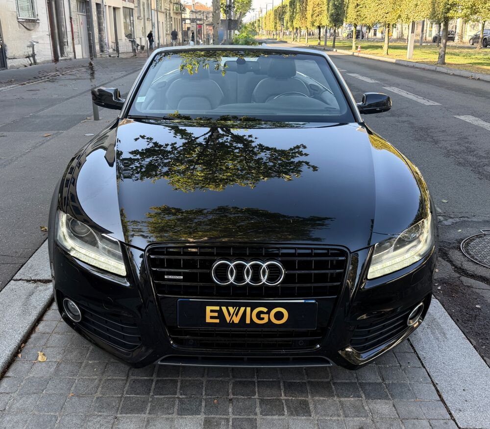 A5 CABRIOLET 3.0 TDi 240 S-LINE QUATTRO S-TRONIC BVA 2011 occasion 33100 Bordeaux