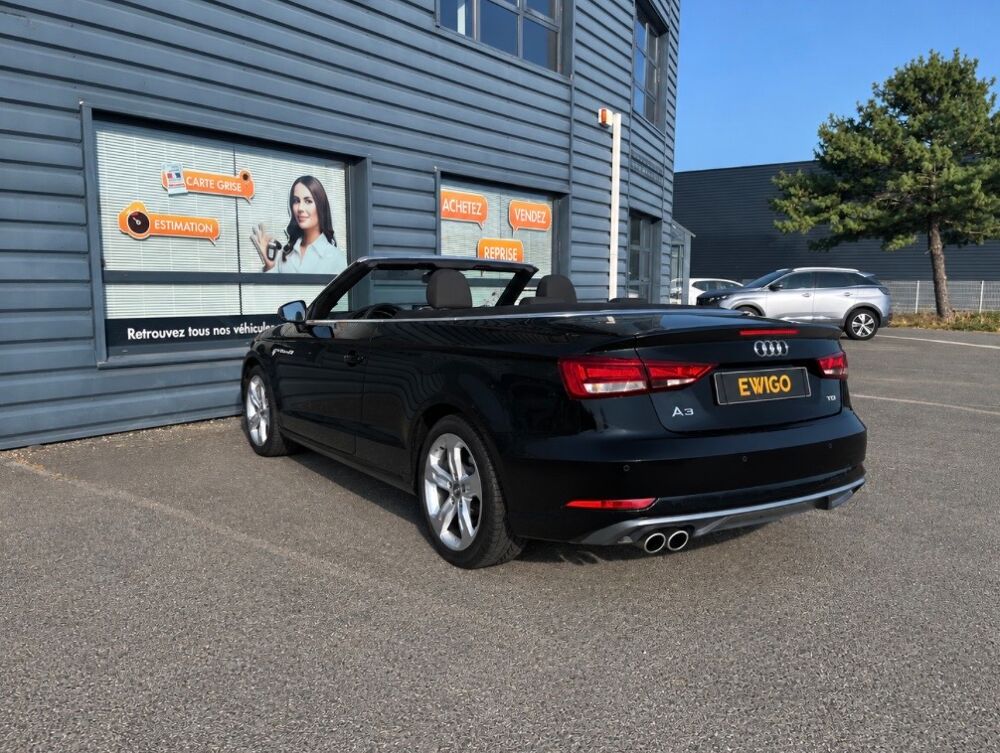 A3 CABRIOLET 2.0 TDI 150 SPORT S-TRONIC Radar Av/Ar 2018 occasion 44220 Cou&euml;ron