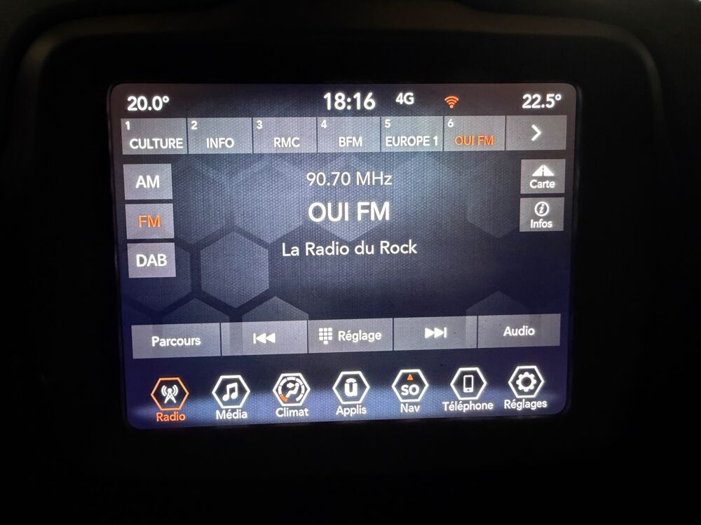 Renegade 1.3 GSE T4 190CV-4XE HYBRID-BROOKLYN EDITION AWD 2020 occasion 60740 Saint-Maximin
