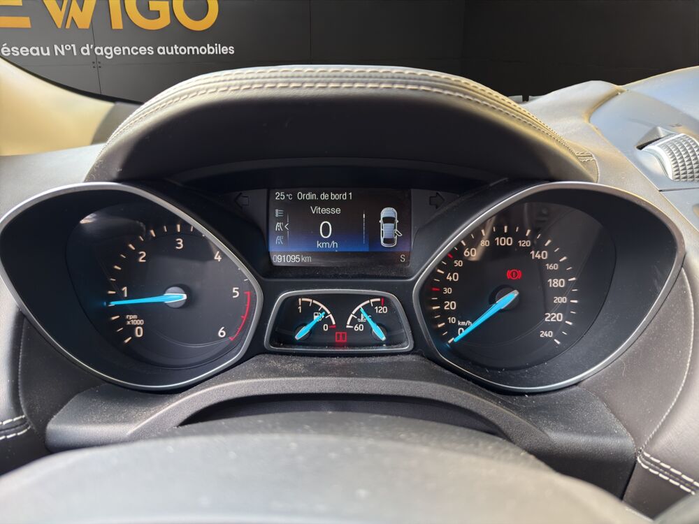 Kuga 2.0 TDCI 150 4X2 VIGNALE - CAMERA - SIEGES CHAUFFANTS -GARA 2018 occasion 68000 Colmar