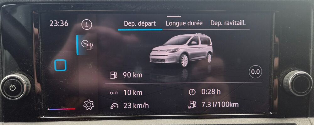Caddy FOURGON 2.0 TDI 100 CH + CAMERA de RECUL 2024 occasion 97410 Saint-Pierre