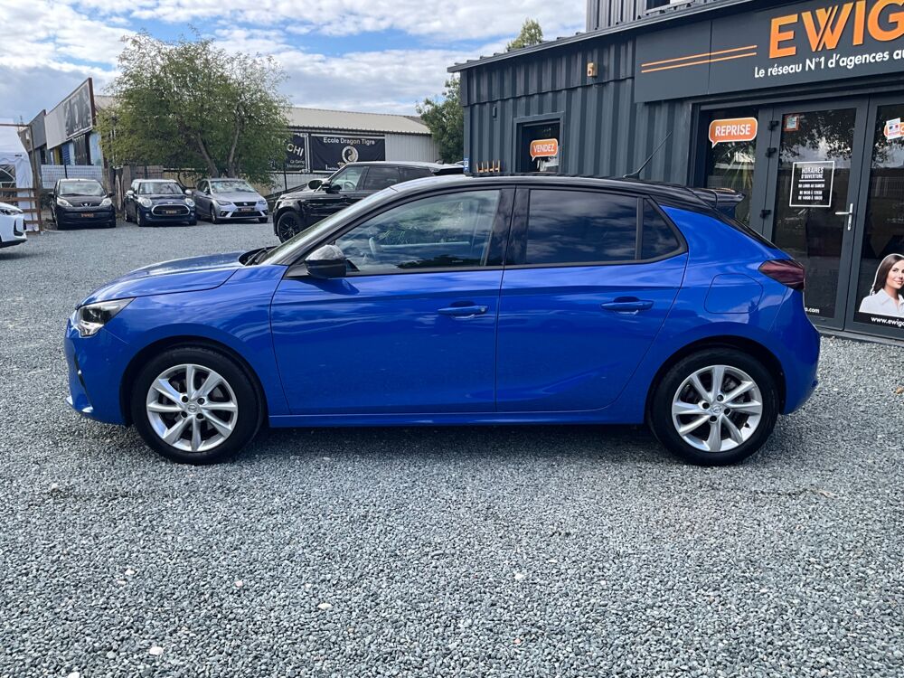 Corsa 1.2 T 100 Ch ELEGANCE BUSINESS BVA / DETECTEUR D'ANGLE MORT 2022 occasion 17000 La Rochelle
