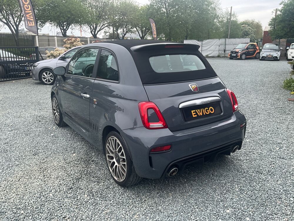500 CABRIOLET 595 1.4 T 145 TURISMO / NAVIGATION / BLUETOOTH 2019 occasion 17000 La Rochelle