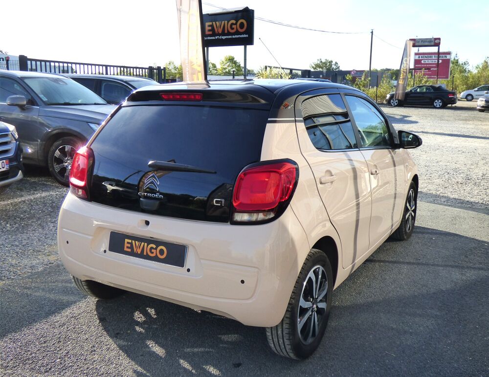 C1 1.0 VTi 70 SHINE ETG - 1ere MAIN - FAIBLE KILOM&Eacute;TRAGE 2019 occasion 33210 Maz&egrave;res