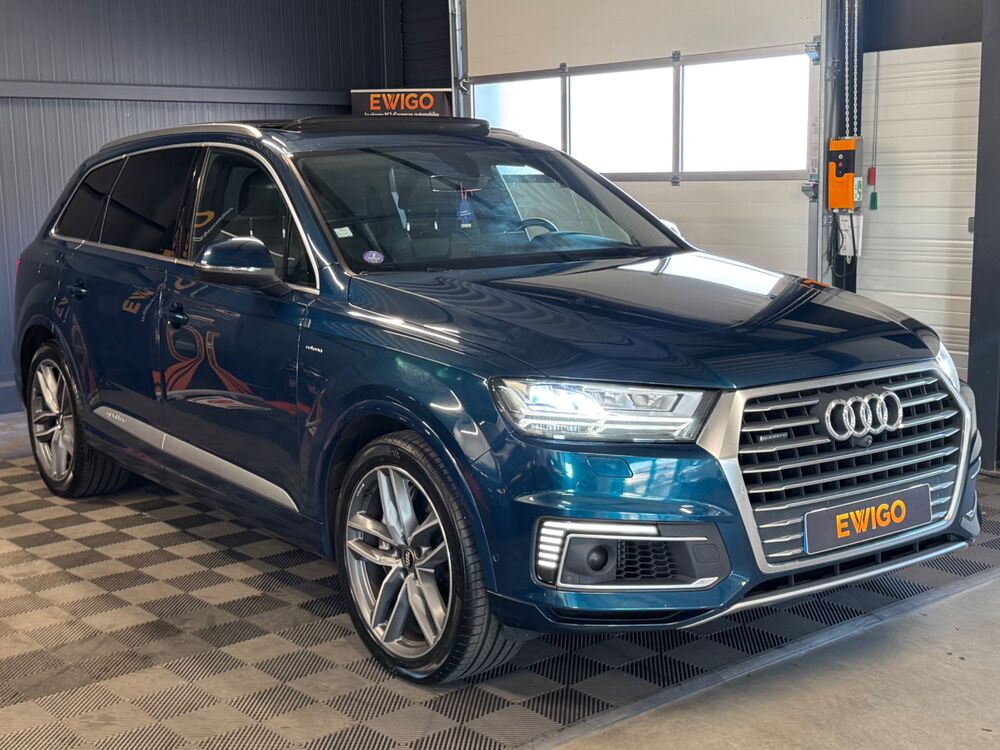 Q7 3.0 TDI E-TRON 373H 260 Ch HYBRID/DIESEL AVUS - TOIT OUVRANT 2018 occasion 79000 Niort