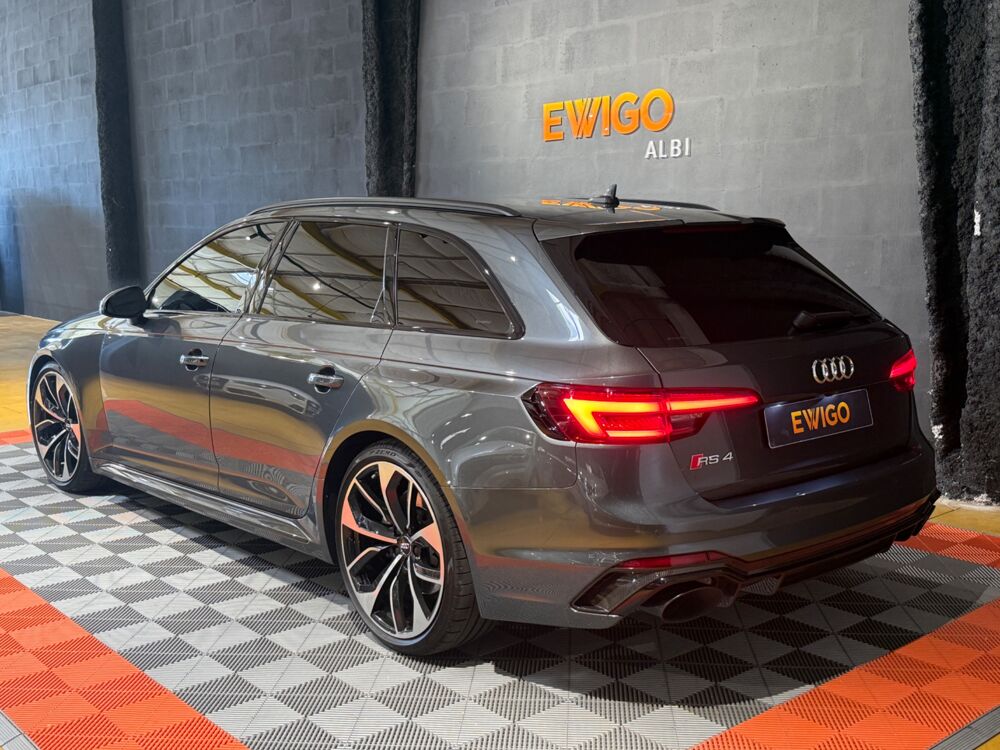 RS4 AVANT 2.9 TFSI 450ch QUATTRO + FREINS C&Eacute;RAMIQUE + PACK CARBO 2019 occasion 81990 Puygouzon
